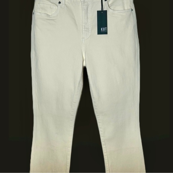 NWT Kut from the Kloth High Rise Connie Fab Ab Ankle Skinny Jeans w/ Raw Hem, 2 - Picture 8 of 15